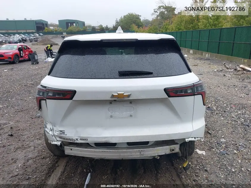 2025 CHEVROLET EQUINOX VIN 3GNAXPEG7SL192786 — фото 17