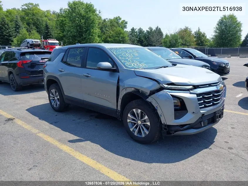 CHEVROLET EQUINOX 2026, VIN 3GNAXPEG2TL516938