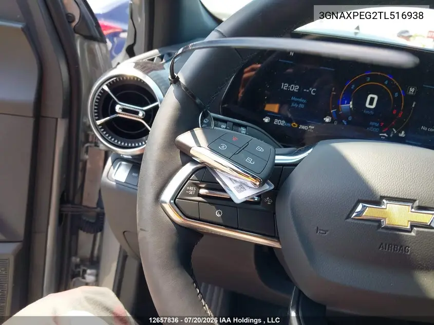2026 CHEVROLET EQUINOX VIN 3GNAXPEG2TL516938 — фото 10