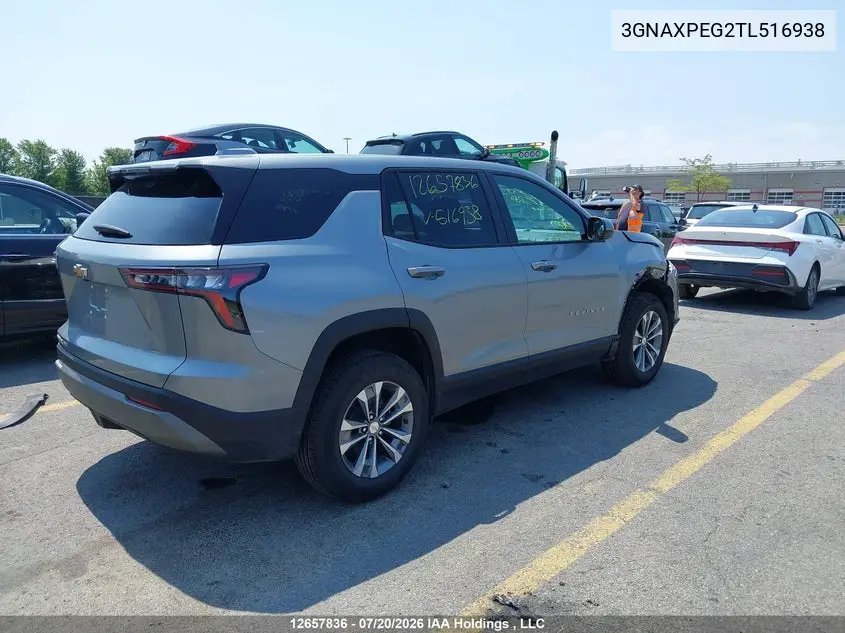 2026 CHEVROLET EQUINOX VIN 3GNAXPEG2TL516938 — фото 4