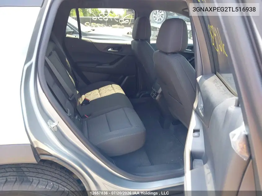 2026 CHEVROLET EQUINOX VIN 3GNAXPEG2TL516938 — фото 8