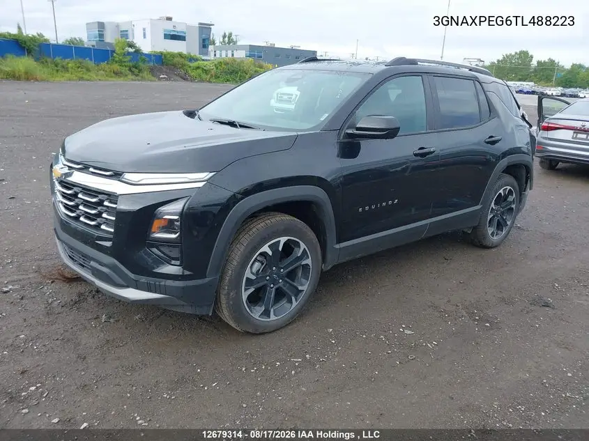 2026 CHEVROLET EQUINOX VIN 3GNAXPEG6TL488223 — фото 2