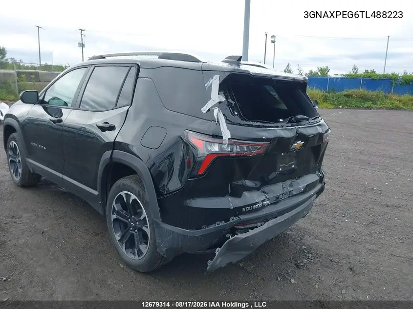2026 CHEVROLET EQUINOX VIN 3GNAXPEG6TL488223 — фото 6
