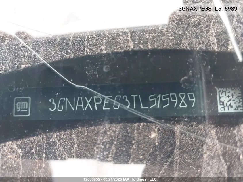 2026 CHEVROLET EQUINOX VIN 3GNAXPEG3TL515989 — фото 19