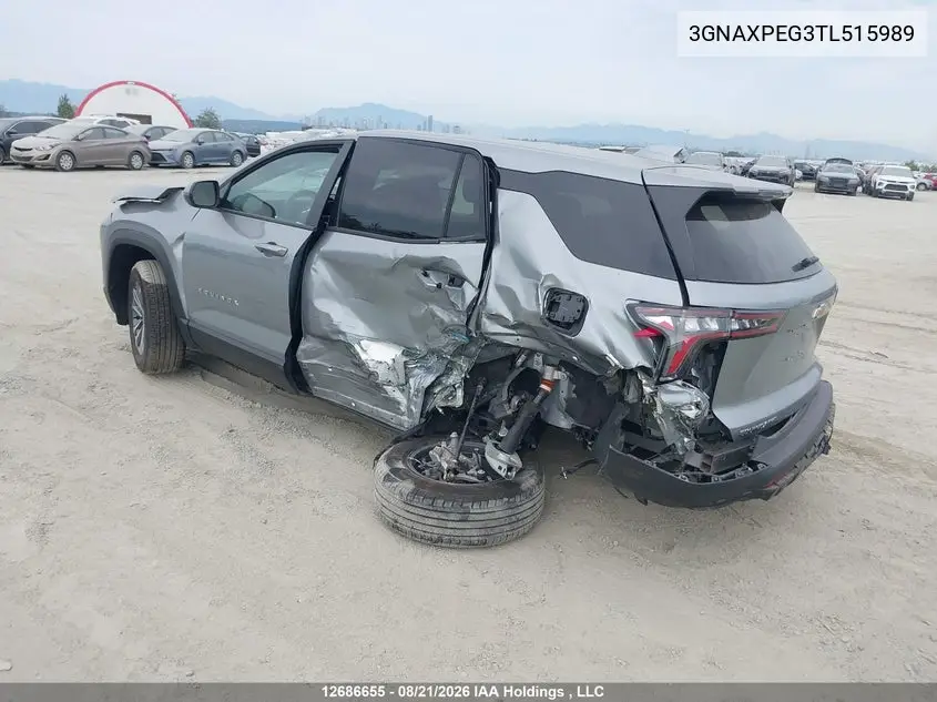 2026 CHEVROLET EQUINOX VIN 3GNAXPEG3TL515989 — фото 3