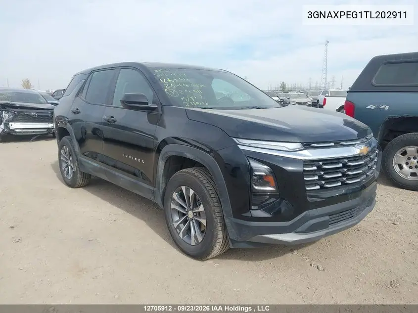 CHEVROLET EQUINOX 2026, VIN 3GNAXPEG1TL202911