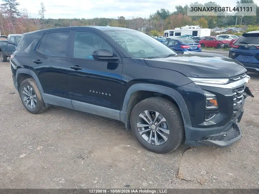 CHEVROLET EQUINOX 2026, VIN 3GNAXPEG8TL441131