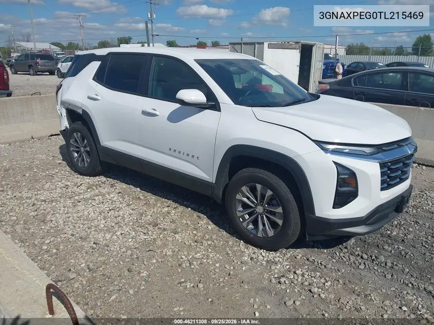 CHEVROLET EQUINOX 2026, VIN 3GNAXPEG0TL215469