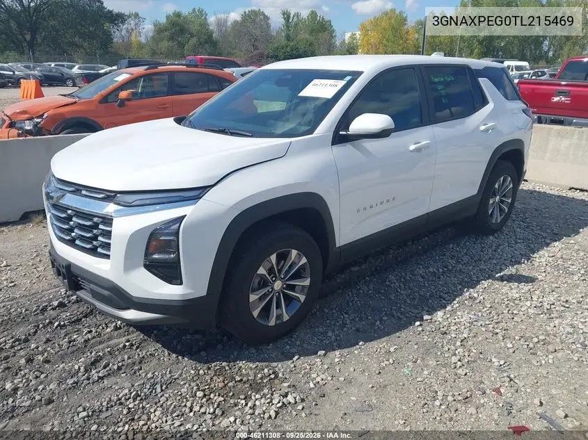 2026 CHEVROLET EQUINOX VIN 3GNAXPEG0TL215469 — фото 2