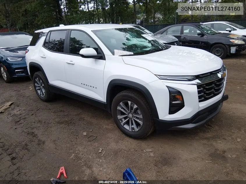 CHEVROLET EQUINOX 2026, VIN 3GNAXPEG1TL274160