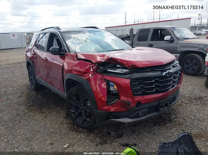 CHEVROLET EQUINOX 2026, VIN 3GNAXHEG3TL175314