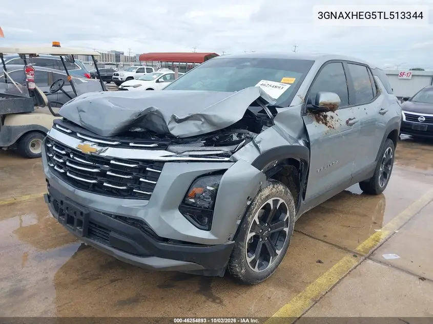 2026 CHEVROLET EQUINOX VIN 3GNAXHEG5TL513344 — фото 2