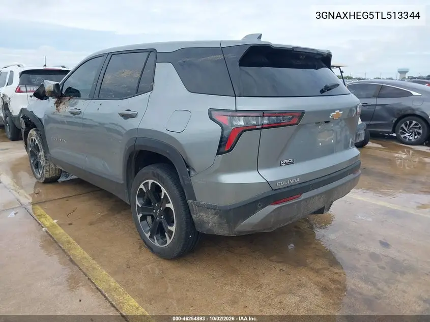 2026 CHEVROLET EQUINOX VIN 3GNAXHEG5TL513344 — фото 3