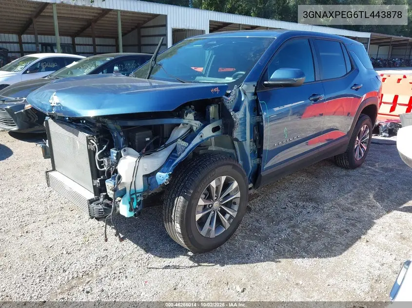 2026 CHEVROLET EQUINOX VIN 3GNAXPEG6TL443878 — фото 2