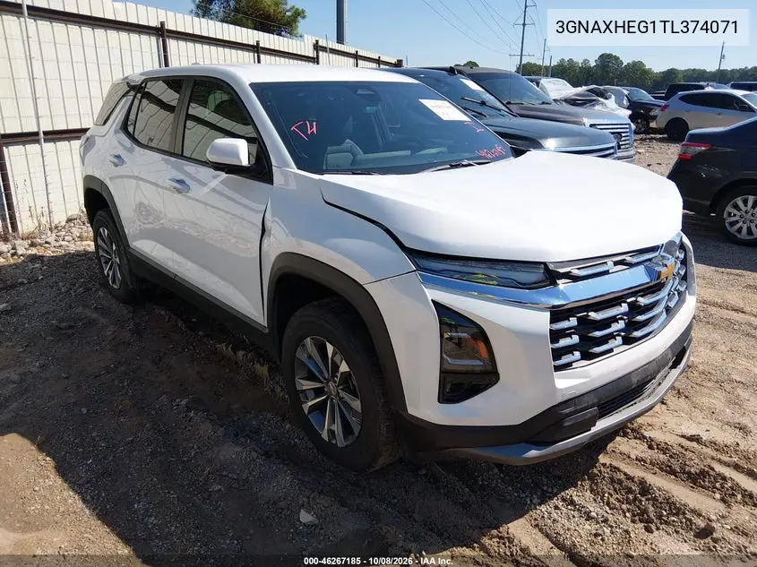 CHEVROLET EQUINOX 2026, VIN 3GNAXHEG1TL374071