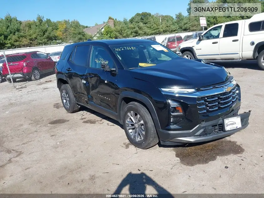CHEVROLET EQUINOX 2026, VIN 3GNAXPEG1TL206909
