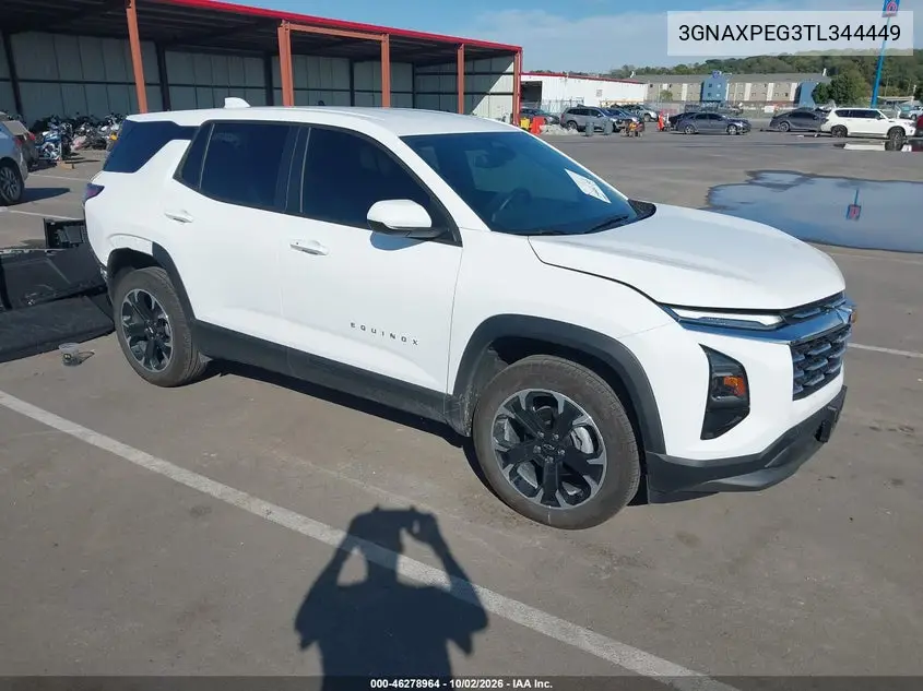 CHEVROLET EQUINOX 2026, VIN 3GNAXPEG3TL344449