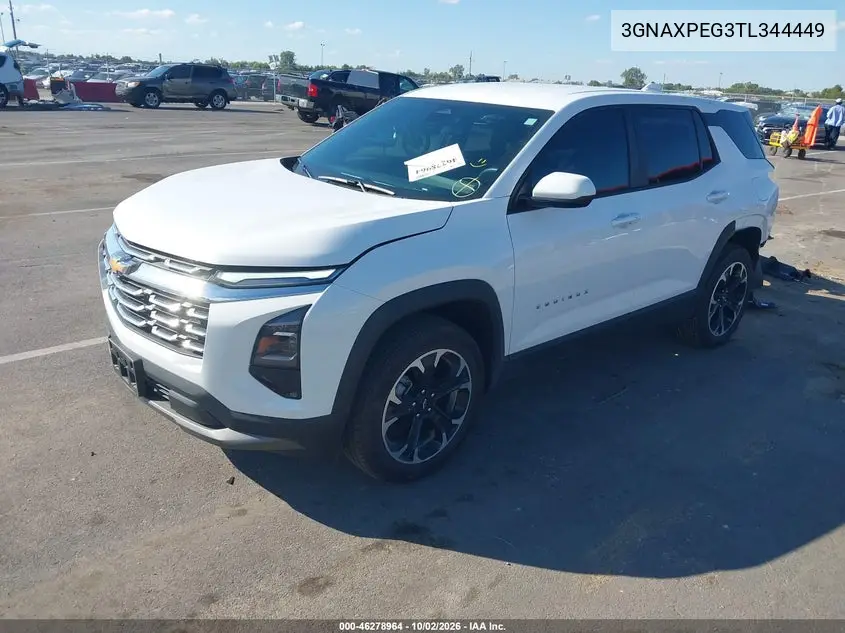 2026 CHEVROLET EQUINOX VIN 3GNAXPEG3TL344449 — фото 2