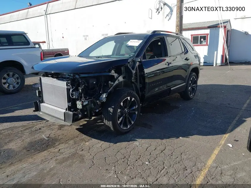 2026 CHEVROLET EQUINOX VIN 3GNAXTEGXTL330900 — фото 2