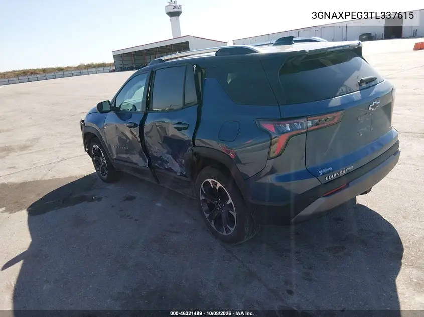 2026 CHEVROLET EQUINOX VIN 3GNAXPEG3TL337615 — фото 3