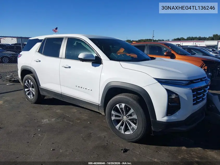 CHEVROLET EQUINOX 2026, VIN 3GNAXHEG4TL136246