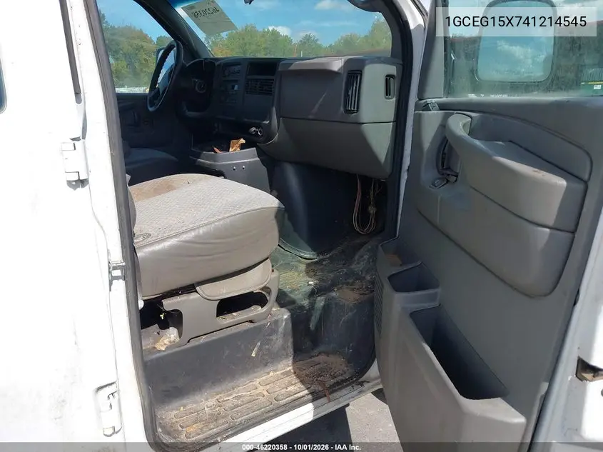 2004 CHEVROLET EXPRESS VIN 1GCEG15X741214545 — фото 5