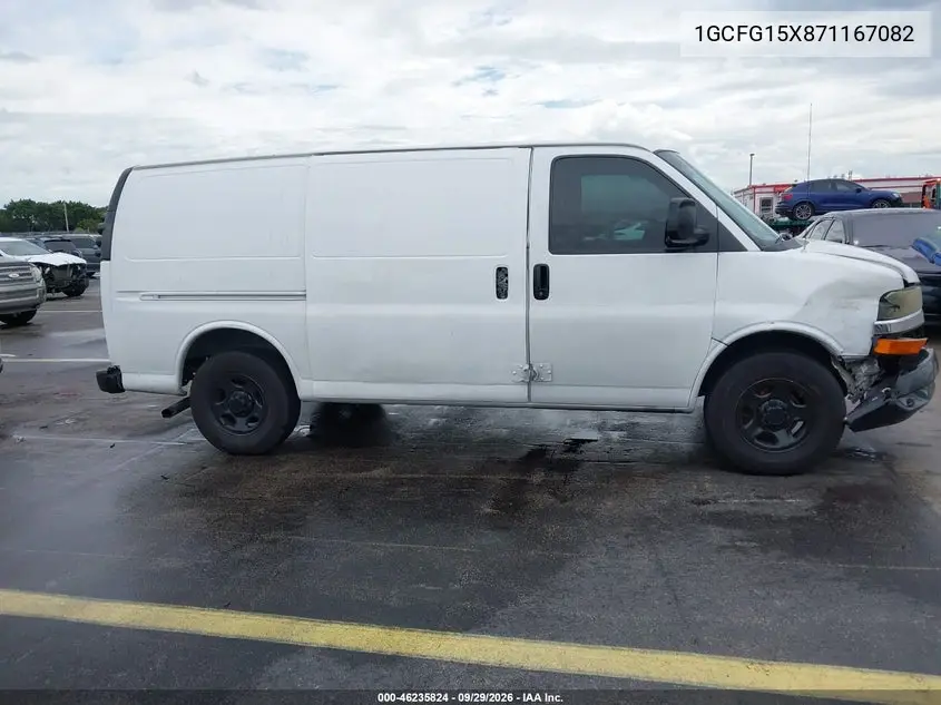 2007 CHEVROLET EXPRESS VIN 1GCFG15X871167082 — фото 14