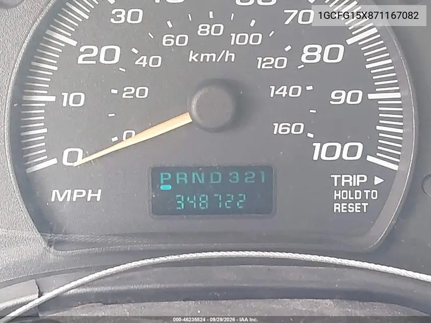 2007 CHEVROLET EXPRESS VIN 1GCFG15X871167082 — фото 16