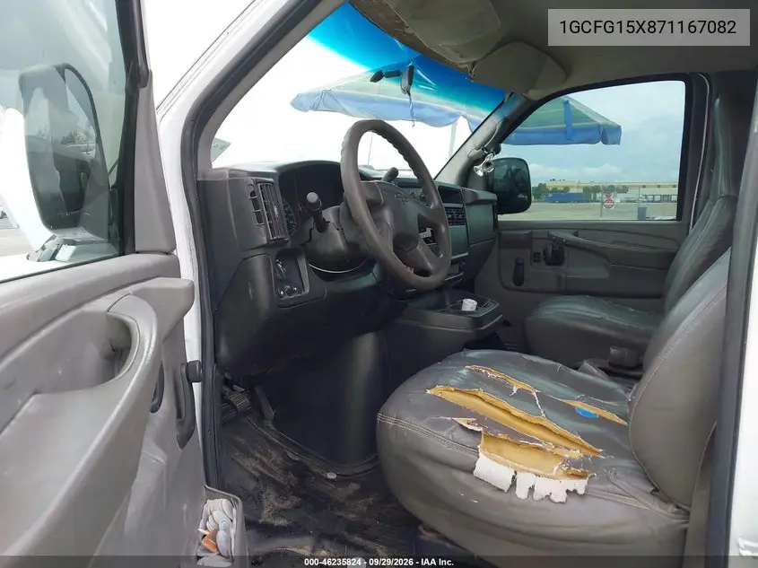 2007 CHEVROLET EXPRESS VIN 1GCFG15X871167082 — фото 5