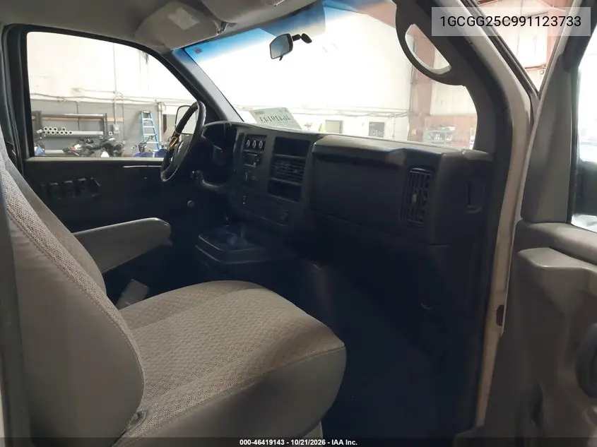 2009 CHEVROLET EXPRESS VIN 1GCGG25C991123733 — фото 5