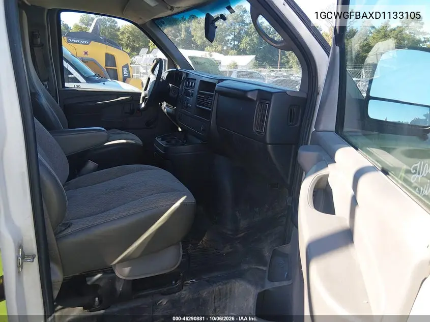 2013 CHEVROLET EXPRESS VIN 1GCWGFBAXD1133105 — фото 5