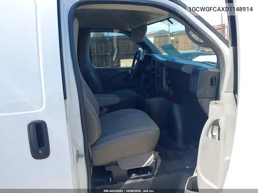 2013 CHEVROLET EXPRESS VIN 1GCWGFCAXD1148914 — фото 5