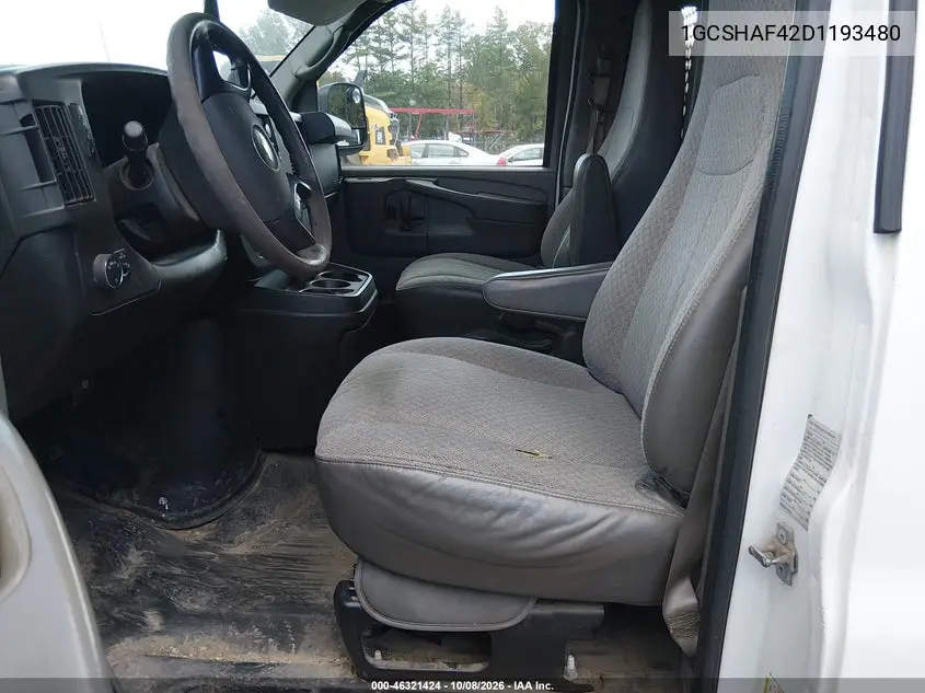 2013 CHEVROLET EXPRESS VIN 1GCSHAF42D1193480 — фото 5