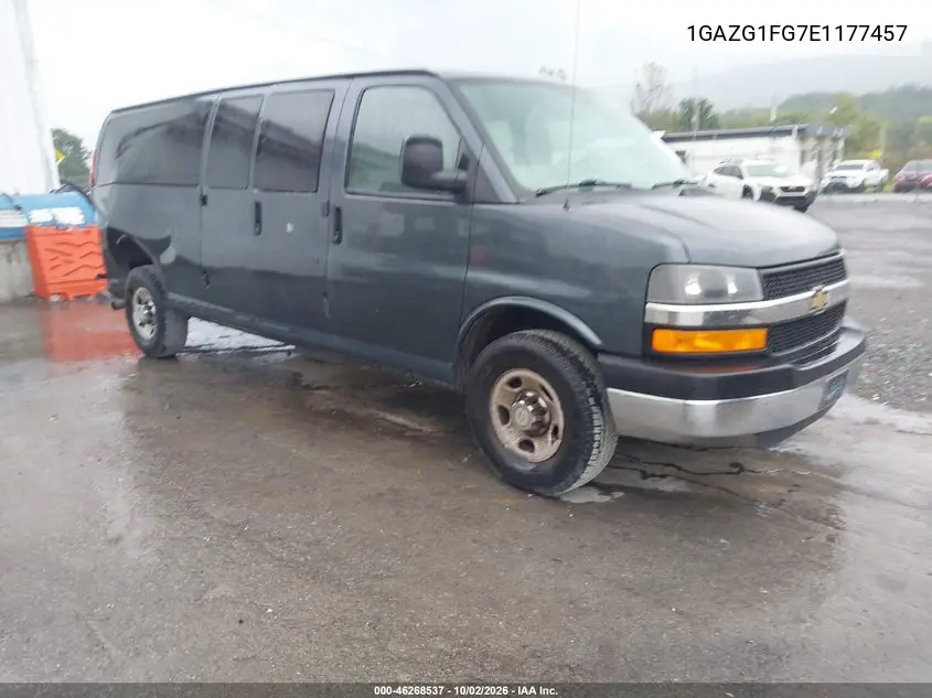 CHEVROLET EXPRESS 2014, VIN 1GAZG1FG7E1177457