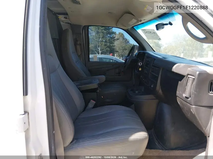 2015 CHEVROLET EXPRESS VIN 1GCWGGFF1F1220888 — фото 5
