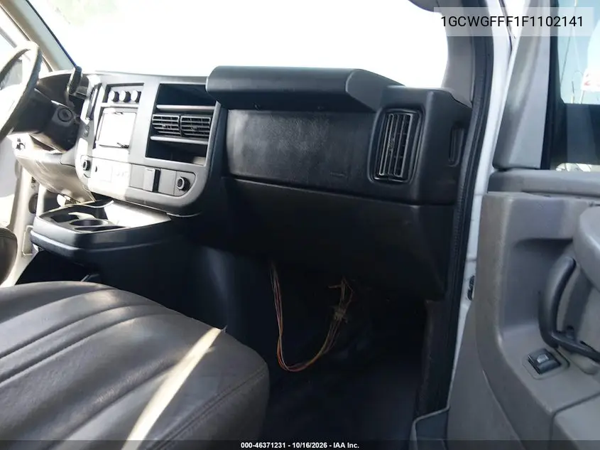2015 CHEVROLET EXPRESS VIN 1GCWGFFF1F1102141 — фото 5
