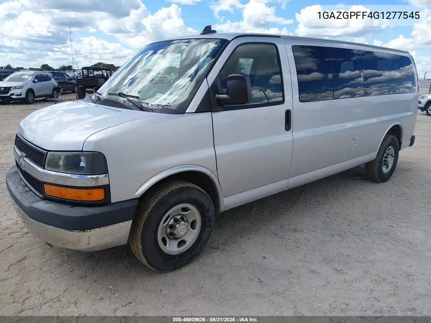 2016 CHEVROLET EXPRESS VIN 1GAZGPFF4G1277545 — фото 2