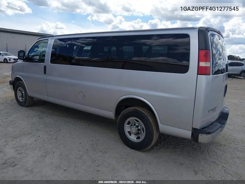 2016 CHEVROLET EXPRESS VIN 1GAZGPFF4G1277545 — фото 3