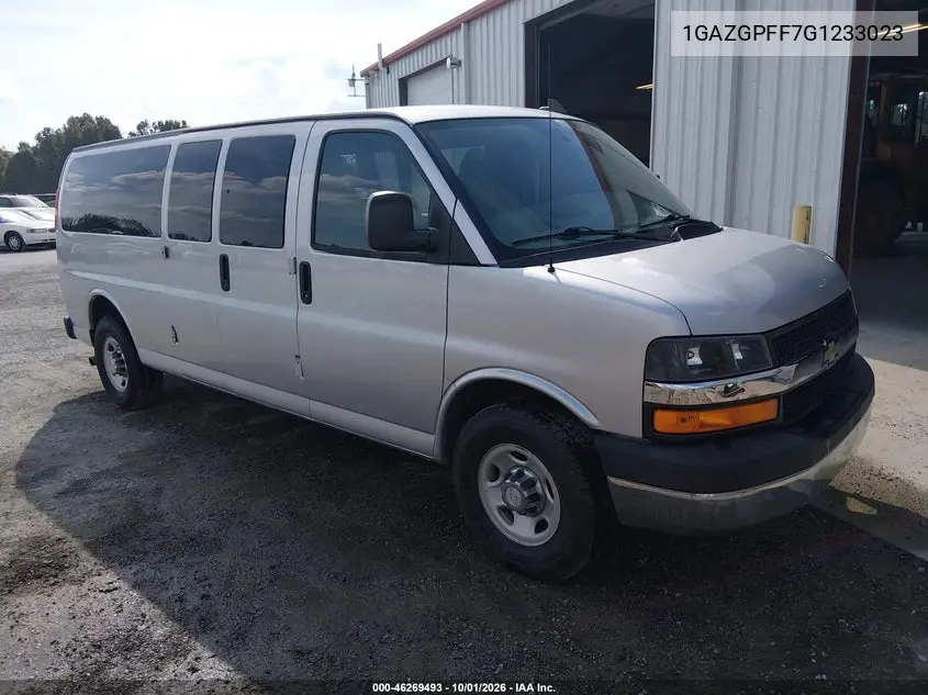 CHEVROLET EXPRESS 2016, VIN 1GAZGPFF7G1233023