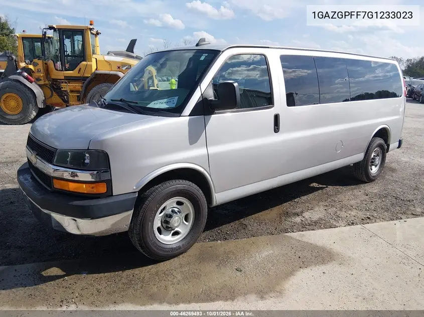2016 CHEVROLET EXPRESS VIN 1GAZGPFF7G1233023 — фото 2