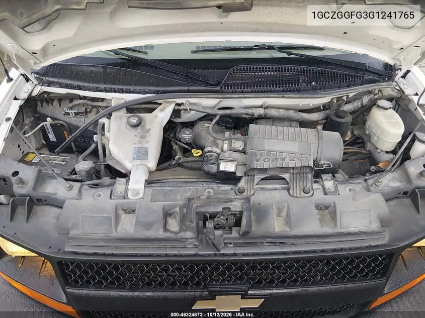 2016 CHEVROLET EXPRESS VIN 1GCZGGFG3G1241765 — фото 10