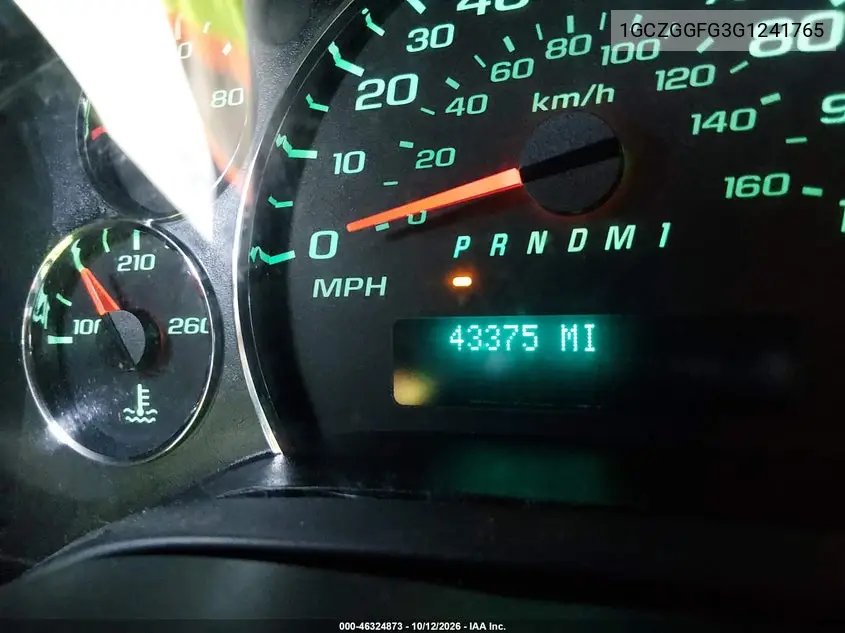 2016 CHEVROLET EXPRESS VIN 1GCZGGFG3G1241765 — фото 20