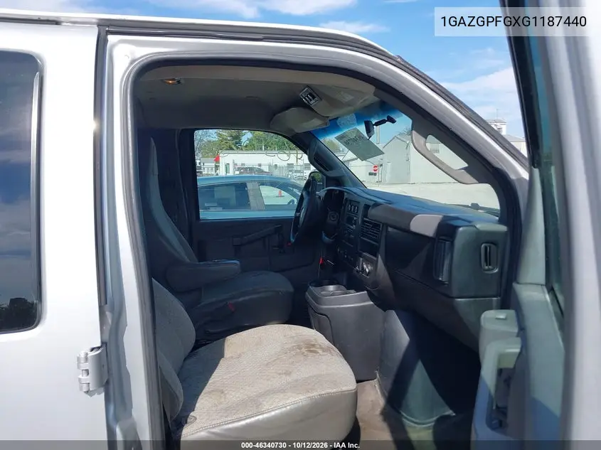2016 CHEVROLET EXPRESS VIN 1GAZGPFGXG1187440 — фото 5