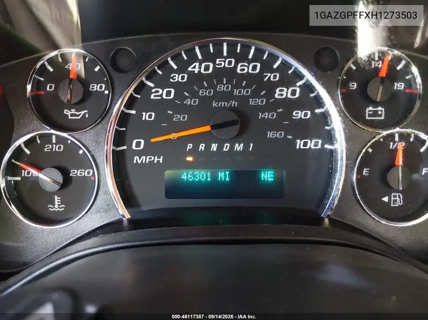 2017 CHEVROLET EXPRESS VIN 1GAZGPFFXH1273503 — фото 15
