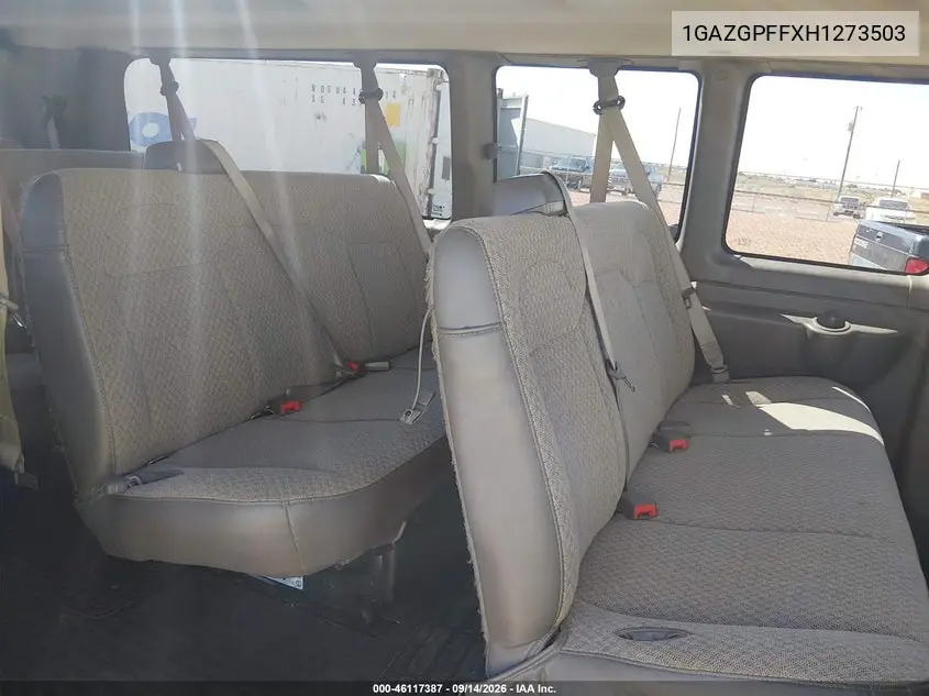 2017 CHEVROLET EXPRESS VIN 1GAZGPFFXH1273503 — фото 8