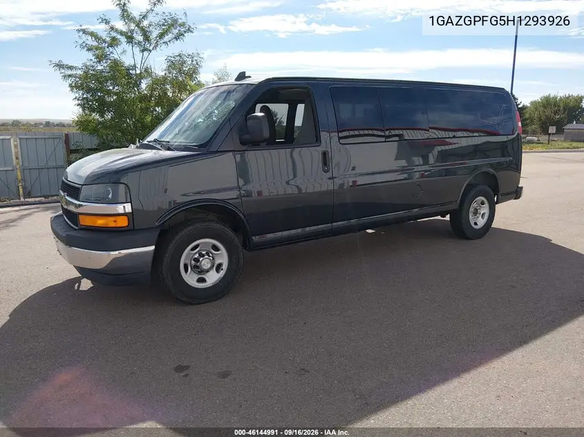 2017 CHEVROLET EXPRESS VIN 1GAZGPFG5H1293926 — фото 2