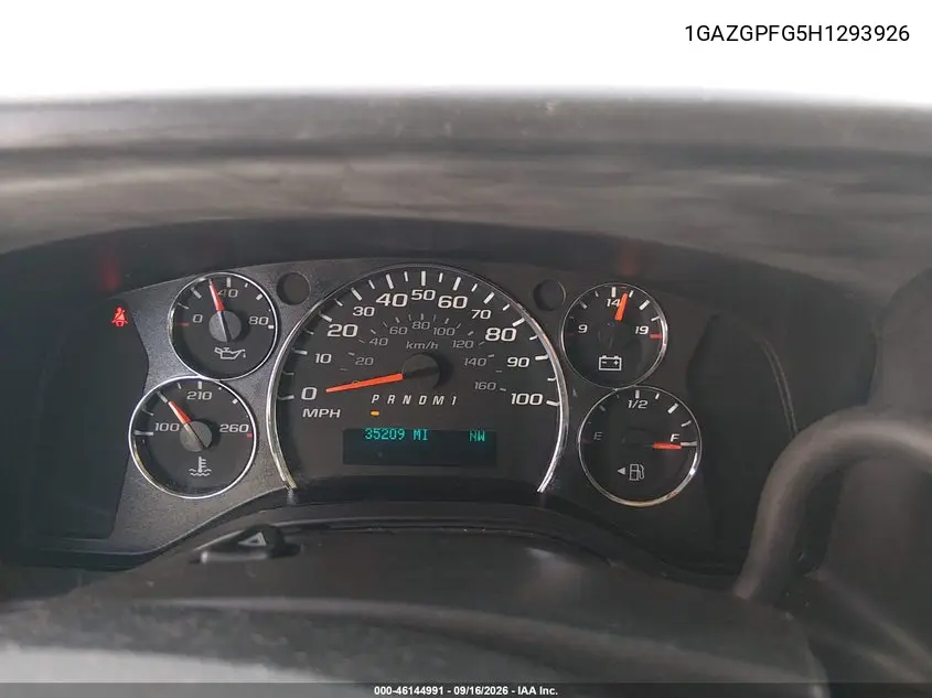2017 CHEVROLET EXPRESS VIN 1GAZGPFG5H1293926 — фото 7