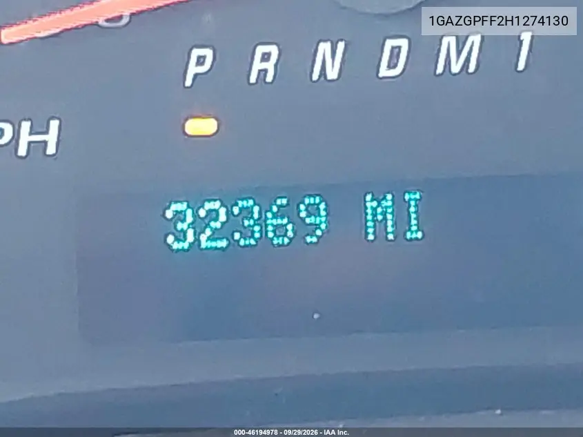 2017 CHEVROLET EXPRESS VIN 1GAZGPFF2H1274130 — фото 20