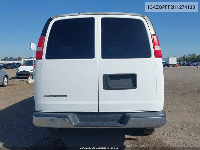 2017 CHEVROLET EXPRESS VIN 1GAZGPFF2H1274130 — фото 21