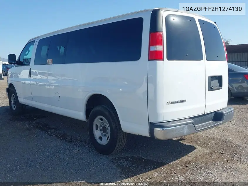 2017 CHEVROLET EXPRESS VIN 1GAZGPFF2H1274130 — фото 3